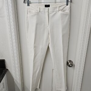 White House Black Market Elegant Cream Pants